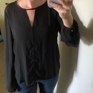 Dressy long sleeve blouse
